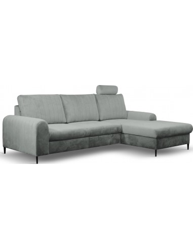 Ecksofa Schlafsofa mit Bettkasten - 3 Sitzer Sofa Couch Ecksofa mit Schlaffunktion Bettfunktion L-Form mit Ottomane -